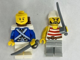 LEGO Pirates Treasure Island Minifigures from Set pi153 Blue Coat &amp; 7041... - $13.99