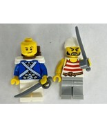 LEGO Pirates Treasure Island Minifigures from Set pi153 Blue Coat &amp; 7041... - $19.21 CAD