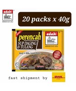 Adabi beef and ribs soup paste 20 packs x 40g  fast shipment by DHL Express - $98.70 CAD