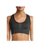 Avia Women&#39;s Sports Bra Active Fashion Low Support Grey Heather Color Si... - $227.33 MXN