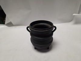 Vintage Unbranded [Taiwan] Cast Iron 3 Leg Pot/Caldron/Smudge Pot 5-3/4&quot;... - $34.99