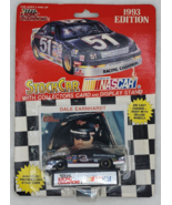 Dale Earnhardt #3 Racing Champions Stock Car With Collectors Card And St... - £11.84 GBP
