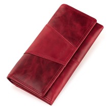 Hot 2022 Wallet Women Leather   Card Holder Clutch Elegant Female Wallets Zipper - £44.36 GBP