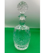 Spode Crystal MAUREEN Decanter and Stopper 11&quot; (design similar to Colleen) - $124.99