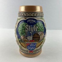 Old Style 1983 Limited Edition Beer Stein Handcrafted Numbered Ceramarte - $24.74