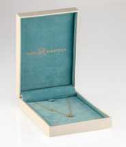 Sara Weinstock 18k or Jaune Leela Petite Pendentif W / Boite Et Pochette - $1,873.10