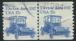 US Scott 1906 - 17c Electric Auto Split Number - Used PS2 - Plate Number 5? - £2.39 GBP