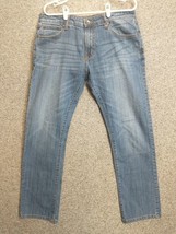 Indigo Alpha Pants Men&#39;s Size W36 L32 Denim Jeans - £14.79 GBP