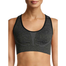 Avia Ladies Active Fashion Sports Bra Low Support Grey Heather Size M 8-10 - £19.91 GBP