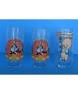 Glassware-Vintage Warner Bros Looney Tunes Collector Series Glasses LOT ... - €30,07 EUR