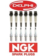 Six Delphi Ignition Coils w/NGK Spark Plugs BMW OE #&#39;s:12138616153 / 121... - $5,796.02 MXN