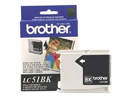 Brother Innobella LC51BK Ink Cartridge 500 Page Yield Black - $16.83