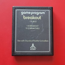 Breakout Atari 2600 7800 Text Label Game Cleaned Works - £6.83 GBP