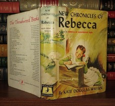 Wiggin, Kate Douglas New Chronicles Of Rebecca Vintage Copy - £48.49 GBP