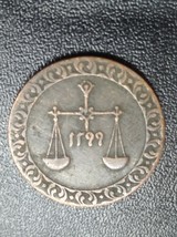Antique 1881 AH1299 Arabesque Bronze Coin Zanzibar, 1 Paisa, VGC, D 25 mm - $4,749.06 MXN