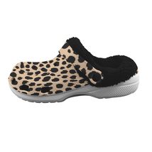 Sherpa Fleece Fur Lined Clogs: Animal Print Collection (Cheetah Print | Black Fu - $33.24+