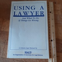 Using a lawyer and what to do if things go wrong Paperback ASIN 0910073082 VG - £1.59 GBP