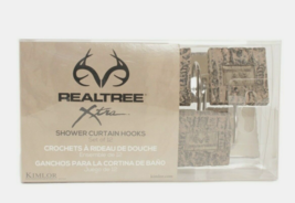 Realtree Shower Curtain Hooks Set of 12 Camo NEW - £14.06 GBP