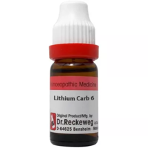 Dr Reckeweg Germany Lithium Carbonicum ,11ml - £8.75 GBP