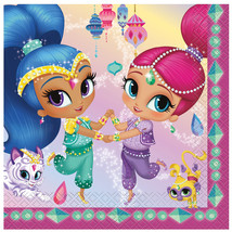 Shimmer and Shine Party Napkins, 16ct - £28.12 GBP
