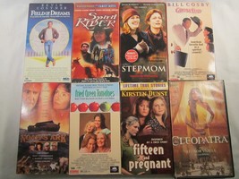 Lot Of 8 Vhs Movies 1990&#39;s Ghost Dad Cleopatra Stepmom Noah&#39;s Ark Etc [12A2] - £13.81 GBP