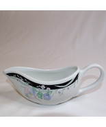 VINTAGE IMPORTED BY MCCRORY STORES MADE IN CHINA GRAVY BOAT Colorful Flo... - $6.89