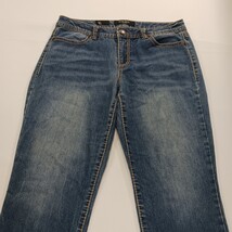 Nine West RN#89828 Women's Blue Cotton Blend Denim Cropped Jeans Size 10 (32×25) image 14