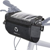 MOMODESIGN Bike Handlebar Bag Water Resistant  Bicycle Cycling Bag Capac... - $49.49