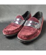 WEEJUNS GH Bass Velvet Penny Loafer Men 8D Larson Smoking Shoes Holiday ... - $1,014.01 MXN
