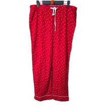 J.CREW Small Red &amp; White Polka Dot Pajama Pants - $21.95