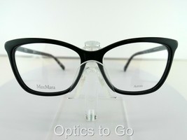 Max Mara MM 1305 (01EI) BLACK 54-15-140  Eyeglasses Frames - £33.77 GBP