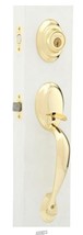 Dakota Polished Brass Single Cylinder Door Handleset Tylo Door Knob SmartKey - £53.14 GBP