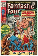 Fantastic Four 102 FN 6.0 Marvel 1970 Bronze Age Inhumans - £26.96 GBP