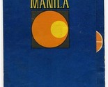 The Bayview Hotel Restaurant Menu Manila Philippines 1973 - $29.79