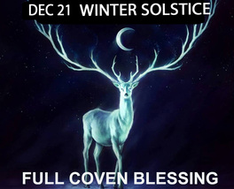 DEC 21ST 1000X WINTER SOLSTICE NEW AWAKENING OF LIGHT HIGH CEREMONY MAGICK Witch image 2