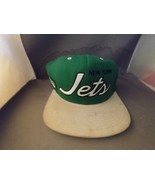 Mens NFL New York Jets Script Mitchell &amp; Ness  VINTAGE GREEN Snapback Ca... - £9.47 GBP