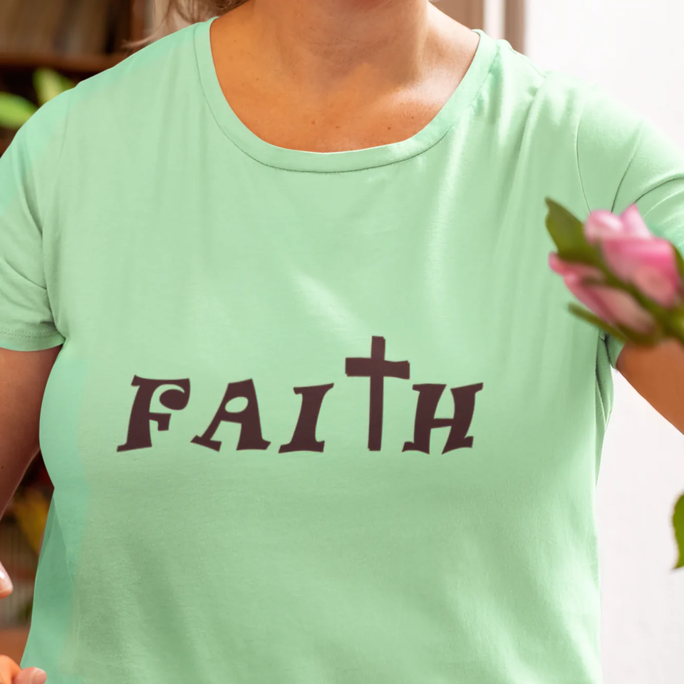 Bella & Canvas Short Sleeve Tee "Faith" sp