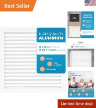 Sleek 16 x 16 Rustproof Vent Cover for Optimal Airflow in Home &amp; Office - $119.53