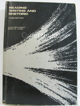 Reading Writing And Rhetoric James Burl Hogins Vintage 1976 - $13.99
