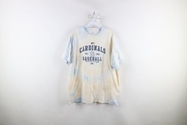 Majestic Mens Size XL Distressed Acid Wash St Louis Cardinals Baseball T-Shirt - £23.70 GBP