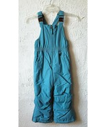 Lands&#39; End Kids Blue Insulated Grow-A-Longs Ski Snow Pants Bib Overalls ... - $32.67 CAD