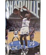 Shaquille O&#39;Neal Signed Autographed Wall Poster Orlando Magic - COA Holo... - £101.63 GBP