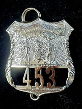New York NYPD Officer Gunther Toody Breast Shield # 453 (Car 54 Where Ar... - $50.00