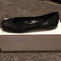 Coach Women&#39;s Signature C Shine Ballet Flats Shoes 6.5 - £58.20 GBP