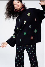 Kenzo x H&amp;M Womens Black Wool Knit Sweater SZ S SOLD OUT - $379.70 CAD
