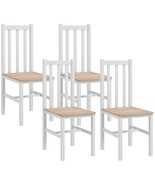White Farmhouse Dining Chairs (Set of 4) - $379.62 CAD