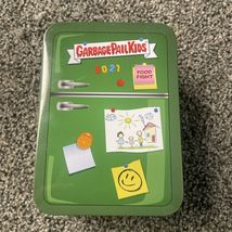 EMPTY 2021 Garbage Pail Kids Blaster Tin Green Food Fight 5”x3.5”x2.75” - $7.95
