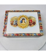 La Aroma De Cuba Mi Amor Cigar Box 9x6x3&quot; Inch Tobacciana EMPTY Wood - $19.00