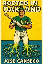 Jose Canseco Rooted Comic Book Poster Print Vintage Metal Sign 12X8IN M - $24.74