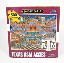 Dowdle Puzzles Texas A&amp;M Aggies Kyle Field 500 Piece Jigsaw Puzzle  Complete - £13.18 GBP